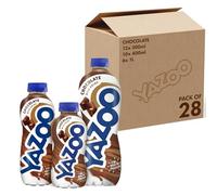 Yazoo Chocolate Lovers Ready-To-Drink Milkshake Bundle Mixed Sizes (Pack of 28) - 300 ml, 400 ml And 1 Litre Ready Dairy Beverage High In Protein And Calcium