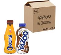 YAZOO Chocolate Milkshake & Chocomel Bundle (Pack of 24)