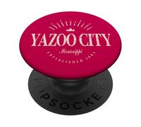 Yazoo City Mississippi Modern - Yazoo City MS PopSockets Adhesive PopGrip