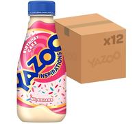 YAZOO Inspirations Birthday Cake Flavour Milkshake, High in Protein & Calcium, 300 ml (Pack of 12)