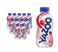YAZOO Strawberry Milkshake Milk Drink, High in Protein & Calcium, 300 ml (Pack of 12)