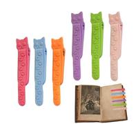 Yaztauho Automatic Bookmark,Cat Paw Automatic Bookmark Kit - Clip Cute Bookmarker Reading Accessories, Page Holder School Supplies for Women Men Kids Book Lovers