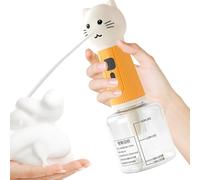 Yaztauho Dog Soap Dispenser,Electric Dog Shampoo Foamer USB Charging - Pet Bath Supplies Automatic Cleaning Foam Machine for Daily Home Travel Garden Bathroom Family Backyard Outdoor Deck Washing