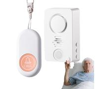 Yaztauho Elderly Bed Alarm | Smart Wireless Alert Bell,Waterproof Patients Sleep Bed Alarm for Kids Adults Elderly Night Bedwetting Indoor