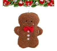 Yaztauho Gingerbread Plush 7 Inches,Stuffed Gingerbread Toy - Stuffed Pillow Ornaments for Holiday Tree Home Chair Party Table Sofa Window Couch Christmas Festive Season