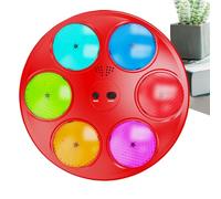 Yaztauho Interactive Pounding Toy | Hammer Mole Game - Board Toy with Light Educational for Boys Girls Early Learning Toddler Family Indoor Birthday Christmas Outdoor Preschool