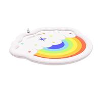Yaztauho Kids Water Pad | PVC Outside Sprinkler Pad - Interactive Portable Outdoor Water Toy for Yard Lawns Courtyard Camping Sites