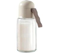 Yaztauho Kitchen Seasoning Jars,Pressed Salt Container Food Jars & Canisters | Dishwasher Safe Seasoning Organizer & Bottles for Salt Pepper Msg Chicken Broth