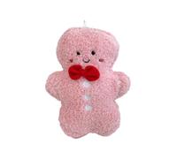 Yaztauho Plush Gingerbread Man 7 Inches,Stuffed Gingerbread Toy - Stuffed Pillow Ornaments for Holiday Tree Home Chair Party Table Sofa Window Couch Christmas Festive Season