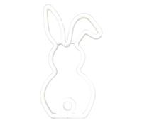 Yaztauho Rabbit Neon Light, Cartoon Spring Rabbit Lamp Desk Decor, Easter Neon LED Light for Children Room for Teen, Kids, Girls, Boys, Children, Yellow