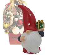 Yaztauho Resin Gnomes | Christmas Gnomes Decor,Cute Resin White Beard Sculpture for Kitchen Pool Garden Living Room Bedside Porch Beach House Bookshelf Balcony
