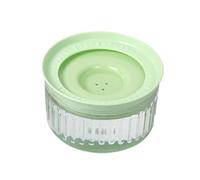 Yaztauho Spill Proof Dog Water Bowl | 1800ml Waterer Slow Feeder,Cat Floating Water Bowl,for Sloppy Messy Drinkers Dogs Cats Breeds Drinking Home Car Crate Pet Owners