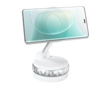 Yaztauho Vacuum Phone Holder Magnet - Vacuum Cell Phone Holder Mount,360 Degree Adjustable Bracket, Mobile Stand Car Accessories for Men Women Auto Truck Home