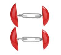 Yaztauho Women's Shoe Stretcher, Shoe Stretchers For Men And Women, Bright Colors Toe Widener For People Suffering From Blisters, Uneven Foot Size, Calluses, Red