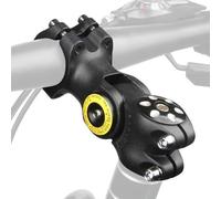 YAZVNTO Adjustable Bicycle Stem for Ridley Fenix Aluminium Alloy Bike Stem Riser Multi-Angle Handlebar Stem 31.8mm Handlebar 28.6mm Front Fork
