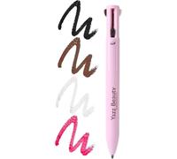 YazzBeauty 4-in-1 Make-up Pen - Pink - Matt - Unisex - 19.5 g - 5.89 cm x 0.71 cm x 9.7 cm - Without Animal Products - Versatile, Convenient - Eyelid_Colour - Make-up Pen