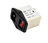 YB170P-1A/3A/6A/10A socket + single insurance + red light switch power filter 220V/250V(YB170P-10A)