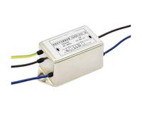 YB430-1A/3A/6A/10A/W Lead Power Filter 220V Anti-interference Single-phase Dual Section Enhanced Current Purifier