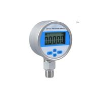 YB80A Digital Pressure Gauge Battery Powered Precision High Pressure Vacuum Manometer Stainless Steel LCD Display(G1-4,0-0.6MPA)