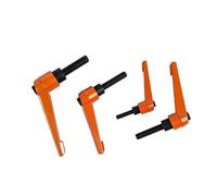 YBAAKZIIR Adjustable Knobs Handle ， 1 Pcs M4-M10 External Male Thread Adjustable Clamping Lever Locking Knob(Screw M10X50 1PC)