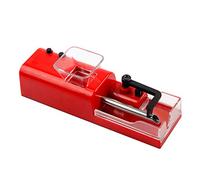 YBAAKZIIR Electric Cigarette Injector Machine, Battery-Powered Cigarette Maker, Portable Small USB Rechargeable Machine, 220V(Red)