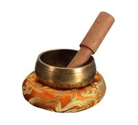 YBAAKZIIR Tibetan Singing Bowl Set singing bowl Hand Hammered Small Buddhist Sound Bowl Easy To Paly for Women