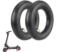 YBang 10 Inch Scooter Inner Tube for Zero 10X/VSETT/Dualtron Victor, with 90 Degree Elbow Valve 10x2.5 Replacement Part Non-Slip