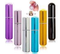 Ybaoo Refillable Perfume Bottle Travel - 6 Pcs 5ml Mini Perfume Refillable Bottle Atomizer Sprayer for Perfume Small and Portable, Easy to Filling Suitable for Traveling Outgoing