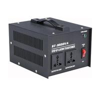 ybaymy 1000W Voltage Transformer, 220/240V to 110/120V Step Up & Step Down Voltage Converter, UK to US 110V & 220V Outlets, 1000VA Voltage Converter with UK Standard Plug and Circuit Break Protection