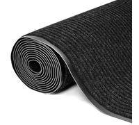 ybaymy Rug Runner Hallway Non-Slip 90 x 500 cm Dirt Trapper Runner Sold by the Metre Washable Carpet Runner Long Corridor Dirt Trapper Mat Black 90 cm Width