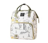 Ybberik Diaper Bag Backpack with Insulated Pockets, Stroller Straps, USB Charging Port, Large Lightweight Diaper Bag for Girls Boys, #1, L, Daypack Backpacks