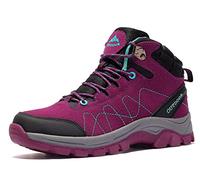 Ybberik Women's Hiking Shoes Waterproof Non-slip Ankle Boots Outdoor Lightweight Trekking Sneakers