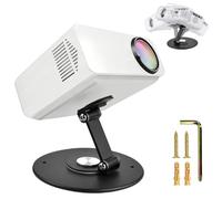 YBCCBY Projector Stand, Ultra-Compact Foldable Desktop Projector Stand 360°Rotatable Projectors Mount Portable Projectors Desk Universal Desk Metal Project Bracket for Video Project Camera