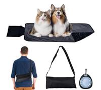 YBCCBY Waterproof Dog Blanket, 100 * 70cm Foldable Plush Pet Blanket, Dog Mats,Machine Washable Pet Blankets with Collapsible Dog Bowl, Anti-Slip Bottom and Storage Bag for Dog Puppy Cat Pet Mat