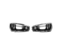 YBCVEPQ Front Bumper Head Light For Outlander 2010 2011 2012 Car Front Headlight Cover Headlamp Case Transparent Lampshade Light Cover(2pcs left and right)