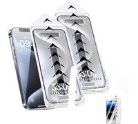 YBDADOEH Nearlyas Invisible Screen Protector,2025 New Invisible Screen Protector -Anti peeping and dust-free, Durable Screens Armor for iPhone 16/15/14/13/12/11 Series (2Pcs)(Privacy Version,12)