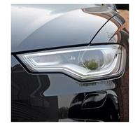 YBDFCBF Compatible For Audi A6 C7 2011-2014 Car Front Headlight Lens Cover Auto Shell Headlamp Lampshade glass Lampcover Head lamp light cover(Left right)