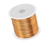 YBEATY 100m 26 Gauge Solid Bare Copper Wire for electroculture Gardening Bonsai Jewelry Making Beading Garden Plants Ground Wires DIY Craft (0.015")