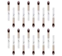 YBEATY 20PCS Fluffy Beauty Makeup Brushes Face Blush Foundation Makeup Brushes Portable Blending Brush with Comfort Handle Travel Makeups Powder Brush for Face Makeups Foundation Comfort Grip(color2)