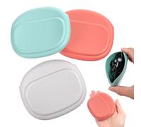 YBEATY 6 Pcs Silicone Headphone Organizer Data Cable Storage Case Mini Soft Colorful Key Pouch Box Lipstick Holder Keeper Management Portable Wired Headphone Accessories for Home Workplace