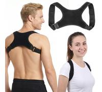 YBEATY Back Posture Supportor Adjustable Comfortable Wearable Support Lightweight Breathable Upper Support for Women Men Lower Shoulder Clavicle Neck Hunchback