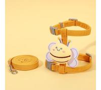 YBEATY Cat Harness and Leash Set Escape Proof Adjustable Chest Harness and Leash Comfortable Soft Leashes Kitten Easy to Wear for Cats Puppy Bunny Walking and Traveling