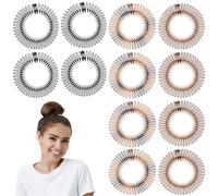 YBEATY Full Circular Stretch Comb Flexible Zig Zag Plastic Circle Headbands