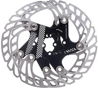 YBEKI Premium Floating Disc Brake Rotor 140/160/180/203mm - CNC Machined SUS420 Stainless Steel & T6 6061 Aluminum | 30% Heat Reduction | Shimano/SRAM/TRP 6-Bolt Compatible (black, 180mm)