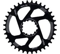 YBEKI SRAM GXP Chainring 30T-38T | 7075-T6 Aluminum Narrow-Wide Eagle Tooth MTB Chainwheel | 3mm/6mm Offset | 60-80g Ultra-Light | Hard Anodized Black | Compatible with XX1/X01/NX/GX/X9 Cranksets
