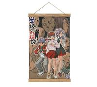 YBEL Ghost Stories Anime Scroll Poster Fabric Picture Art Wood DIY Frame Hanging Print Hanger For Room Decor Oil Canvas Kit Gift