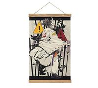 YBEL Guilty Gear Scroll Poster Fabric Picture Art Wood DIY Frame Hanging Print Hanger For Room Decor Oil Canvas Kit Gift