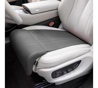 YBERLAOBAN 1 Pcs Car Seat Leg Support Cushion for Citroen C4 III 2024 2025, Extended Leg Rest Pillow Breathable Leather Comfort Thigh Support Pad Interior,Black