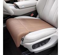 YBERLAOBAN 1 Pcs Car Seat Leg Support Cushion for VW Golf 7 7.5 8 MK7 MK8 R 2020-2024 2025, Extended Leg Rest Pillow Breathable Leather Comfort Thigh Support Pad Interior,Brown