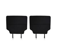 YBERLAOBAN 2 Pcs Backrest Protectors for Audi A3 Hatchback 2014-2018, Rear Seat Back Covers Kick Mats Dirt Shield Scuff Guard Interior Accessories Waterproof Black